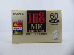 ★☆SONY videoHi8 ME 2E6-60HME3 ２本パック 即決！☆★