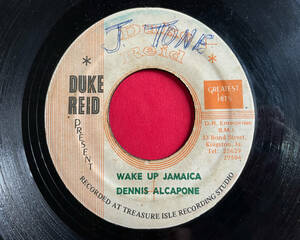 DENNIS ALCAPONE / WAKE UP JAMAICA ROCKSTEADY 45 HIT MOONLIGHT LOVER RIDDIM 試聴