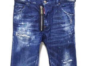 DSQUARED2 2017 COOL GUY JEAN 48 size / ディースクエアード クールガイジーンズ VINTAGE ダメージ加工 デニム パンツ ITALY製 メンズ