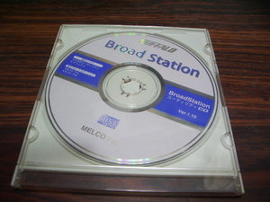 CD-ROM　BUFFALO Broad StationユーティリティCD ver1.10