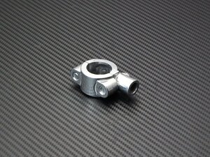 ミラークランプ 8mm 正ネジ メッキ バイク用 カスタム 汎用 ミラーホルダー