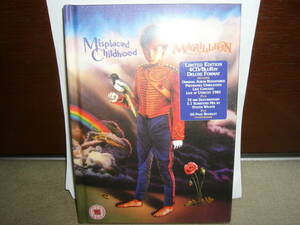 Marillion　名ヴォーカリストFish在籍時　コンセプト大傑作3rd「Misplaced Childhood」CD+Blu-Ray五枚組限定BOX　輸入盤未開封新品。