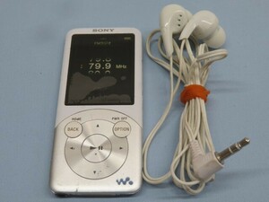 8GB★SONY NW-S754 デジタルオーディオプレーヤー ホワイト WALKMAN ソニー ウォークマン イヤホン付き 難あり 94140★！！