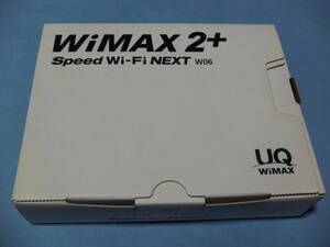 ★＿＿＿Speed Wi-Fi NEXT W06（HWD37）　モバイルルーター　ホワイト×シルバー＿＿＿UQ WiMAX