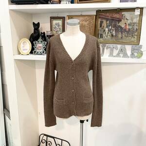 agnes b./cardigan/brown/ladies/アニエスベー/カーディガン/茶色/レディース