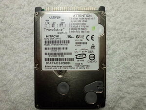 HITACHI 日立　2.5インチ　 HDD　 ウルトラATA　40GB