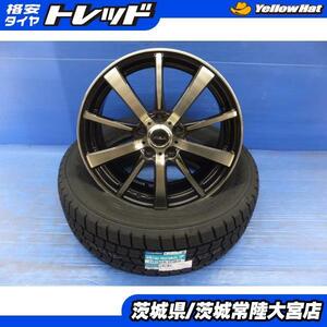 中古ホイール 新品スタッドレス セット 冬用 国産 23年製 グッドイヤー アイスナビ7 215/60R17 PIAA 17インチ エリシオン C-HRなどに