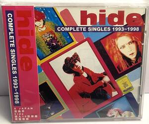 【中古CD】hide - COMPLATE SINGLES 1993-1998 ■台湾盤コンピレーション　帯付き■X,XJAPAN,エックス、エックスジャパン