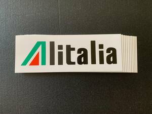 Alitalia ランチア アリタリア ロゴ テッカー　10枚セット