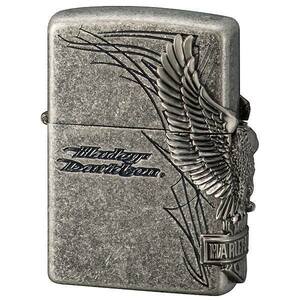 ZIPPO 喫煙具 ライター ハーレーダビットソン サイドメタル HDP65 送料無料 ジッポ zippo ジッポー HARLEY DAVIDSON オートバイ 白頭鷲