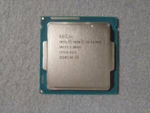 インテル Intel Xeon E3-1230 v3 SR153 LGA1150 動作確認済 ①