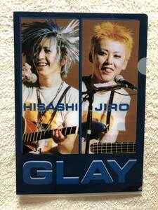 GLAY☆ＴＥＲＵ☆HISASHI☆ＪＩＲＯ☆ＴＡＫＵＲＯ☆クリアファイル☆新品未使用