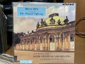 輸入盤 EMI ASD414 オリジナルジャケット＆レーベル復刻盤 THE MUSICAL OFFERING BWV1079 J.S.BACH Limited Edition also High Fidelity 