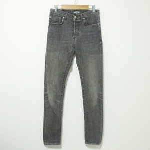 良品 20SS DIOR HOMME ディオールオム SLIM 17.5 ボタンフライ デニムパンツ ジーンズ 26 グレー 102