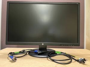 □HP(ヒューレッドパッカード)　24インチワイド液晶　V243　フルHD/白色LEDバックライト/VGA,DVI　K014　