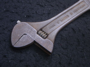 Sweden　Vintage　AB　8”　Bahco 31　Stockholm　257　Adjustable Wrench　mechanic Tool