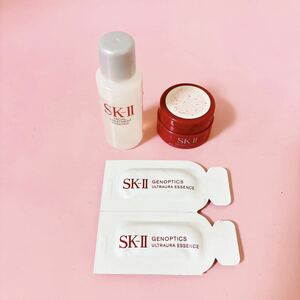 SK-II エスケーツー フェイシャルトリートメントエッセンス アドバンストエアリークリーム ジェノプティクスウルトオーラエッセンス お試し