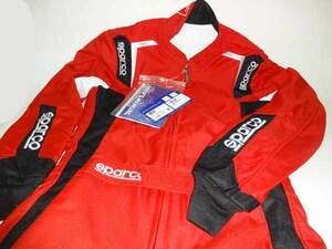 スパルコ新品■Kart Suit レーシングカート走行会　レーシングスーツ　CIK-FIA Level 2 N2013-1 公認　SPARCO SUIT■THUNDER（サンダー)赤