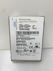 X10 4点在庫　稼働時間少　SAS 2.5 SSD 1.6TB-12Gbps ( HGST - DELL ) 2016年製 (HUSMM1616ASS200