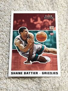 シェーンバティエ Shane Battier 2003 Fleer Tradition #82 Memphis Grizzlies