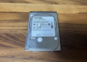 【HDD 2TB】TOSHIBA 2.5インチ 9.5mm ハードディスク 使用時間20713時間