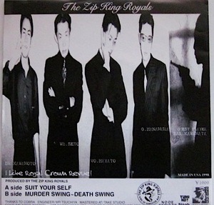 廃盤 EP ★ ほぼ新品同様 ★ ジャパニーズ ネオロカ バンド !!!!! ★ The Zip King Royals / Murder Swing ★ ネオロカビリー サイコビリー