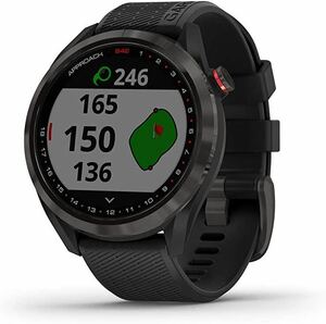 新品★送料無料★GARMIN(ガーミン) ゴルフナビ GPS Approach S42 (ブラック×カーボングレー)010-02572-22