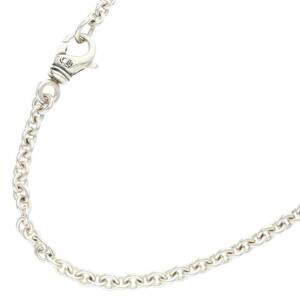 クロムハーツ Chrome Hearts NE CHAIN 18/NEチェーン18inch サイズ:18inch シルバーネックレス 中古 SJ02