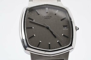 セイコー クレドール デイト スクエア クォーツ 5932-5040 腕時計 SEIKO CREDOR