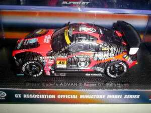 エブロ 1/43 ドリームキューブ ADVAN アドバンZ NO46 スーパーGT 2005