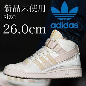 新品未使用 adidas Originals 26.0cm アディダス オリジナルス FORUM MID フォーラム ミッド パーレイ スニーカー シューズ 定番 箱有り