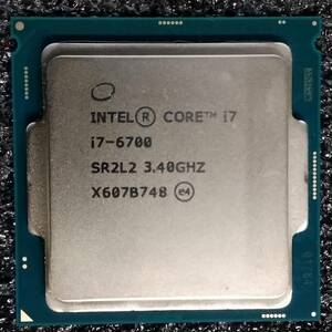 【中古】Intel Core i7 6700 Skylake LGA1151