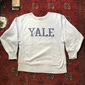 【VINTAGE】1980’s champion “YALE“ リバースウィーブスウェットシャツ トリコタグ ヴィンテージ チャンピオン 50s 60s 70s 80s 90s