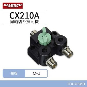 第一電波工業 CX210A ダイヤモンド 同軸切換器 1回路2接点