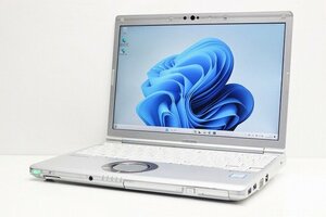 1円スタート ノートパソコン Windows11 Panasonic レッツノート CF-SV7 DVDマルチ 第8世代 Core i5 SSD256GB メモリ8GB Windows10 カメラ