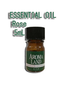 【未使用】エッセンシャルオイル5mL Rose Moroccan ローズ 10%ABSOLUTE アロマセラピー リラクゼーション USA 新品★