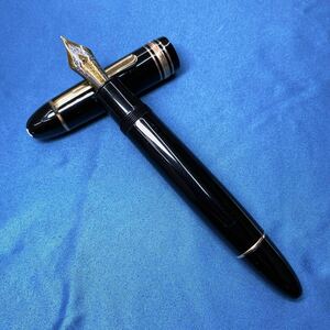 【美品】MONTBLANC モンブラン MEISTERSTUCK マイスターシュテュック 149 4810ペン先 750 18C 極太 万年筆 筆記用具 ヴィンテージ