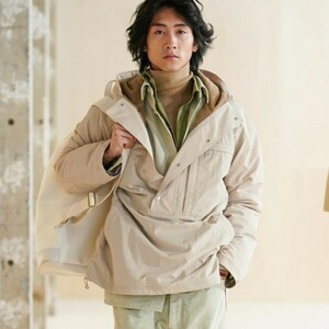 AURALEE オーラリー　22AW　【サンプル品】BIODEGRADABLE NYLON P/O HOODED BLOUSON　SIZE 4