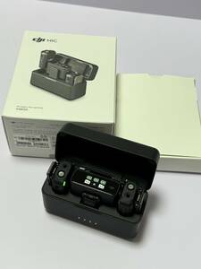 極美品★ DJI Mic （トランスミッター×2 + レシーバー×1 + 充電ケース） ワイヤレス ラベリアマイク