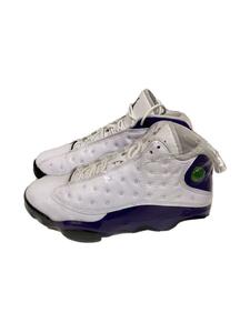 NIKE◆AIR JORDAN 13 RETRO/エアジョーダンレトロ/ホワイト/414571-105/25.5cm/PUP