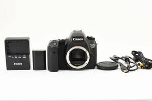 【良品】　Canon キヤノン EOS 6D デジタル一眼レフカメラ ボディ 純正バッテリー&充電器付き 同梱可能 1円 ＃9130