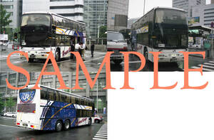 Ｆ【バス写真】L版3枚　西日本JRバス　ヨンケーレ　ドリーム号