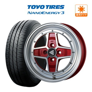 サマータイヤ ホイール 4本セット エンケイ APACHE2(アパッチ2) TOYO NANOENERGY ナノエナジー 3 165/50R15