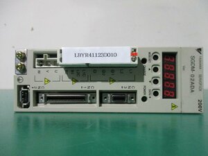 中古 YASKAWA ACサーボパック SGDM-02ADA 200V(LBYR41123D010)