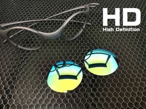 LINEGEAR　オークリー　マーズ用交換レンズ　HDレンズ　ターコイズブルー　Oakley　X-Metal Mars