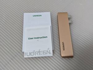 【一円スタート】UGREEN MacBook Pro Air専用 USB-Cハブ「1円」IKE01_1349