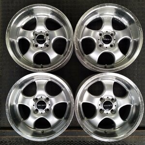 管理番号：S1-14【4本価格】【15x7J 4x100 ET+35 ハブ60】WORK Nezart・ロードスター等・日本製・直接引取可能・下取り可能