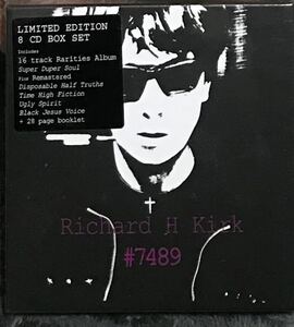 【 Richard H. Kirk #7489 】Collected Works 1974-1989 Cabaret Voltaire キャバレー・ヴォルテール Sweet Exorcist Warp Records Box