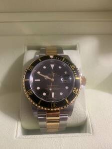 ROLEX ロレックス【サブマリーナデイト 黒サブ 16613LN】超美品