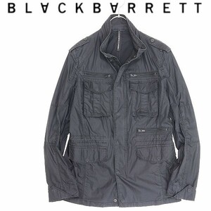 ◆BLACKBARRETT by NEIL BARRETT ブラックバレット バイ ニールバレット M-65 ミリタリー ジャケット 黒 ブラック 3